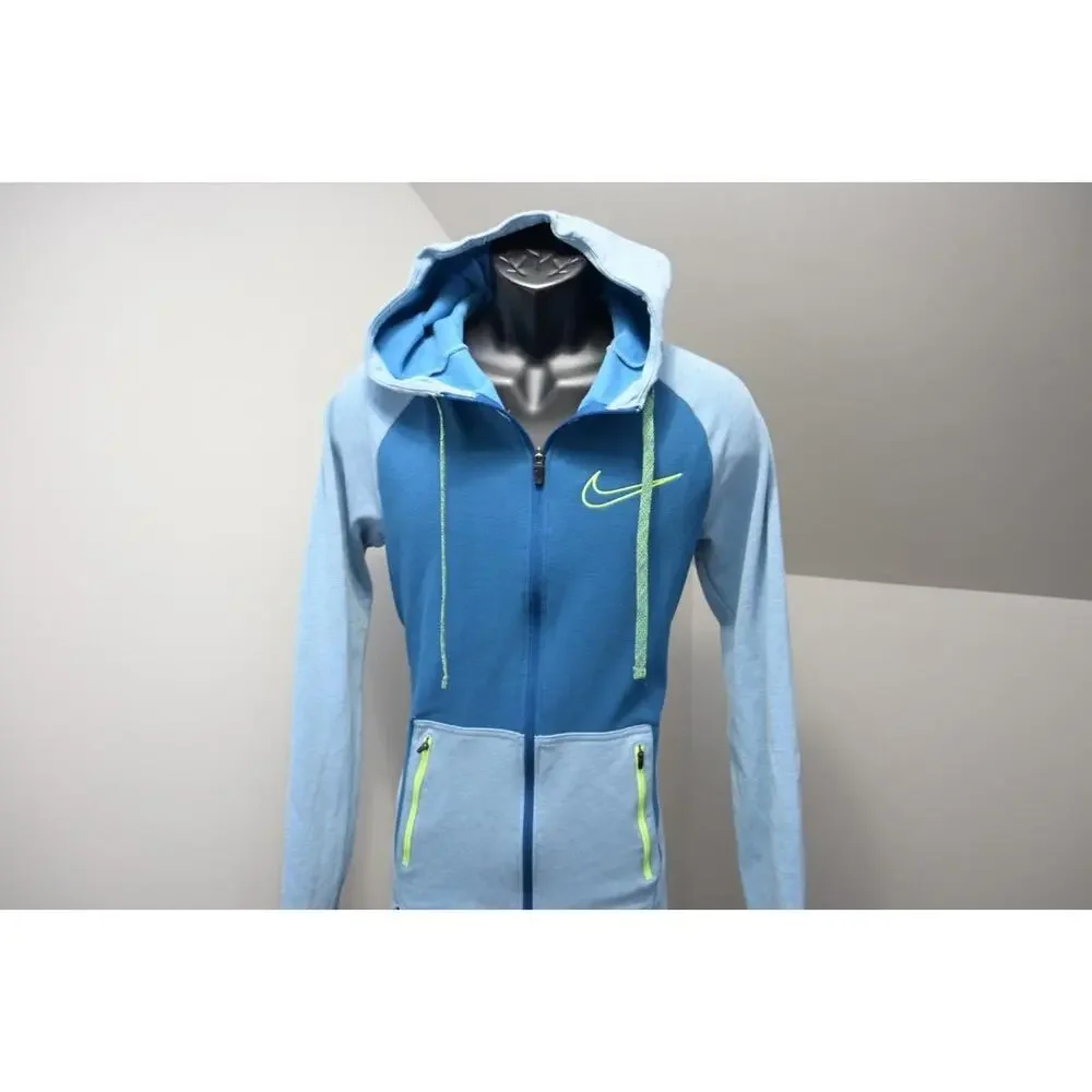 Nike Hoodie Full Zip Performance‎ Fleece Sweater Mens Size Small